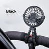 Portable Baby Stroller Fan 360° Flexible Clip-On, USB Rechargeable