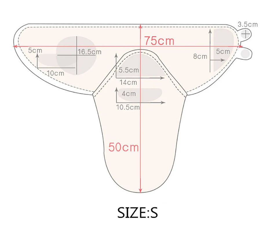 Baby Swaddle Sleeping Bag — 100% Cotton, Anti-Startle, Newborn 0-6M