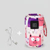 Portable USB Baby Bottle Warmer — Travel Insulated Bag, Stroller & Car Compatible