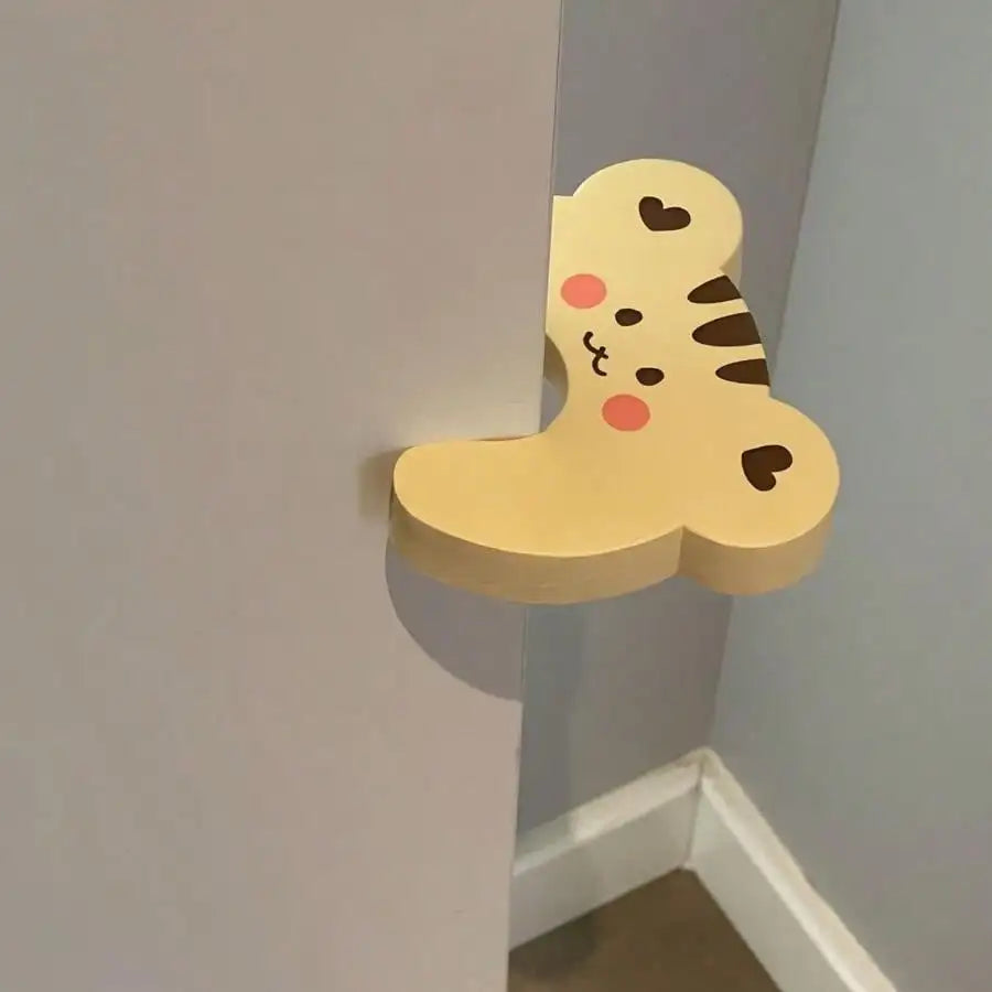 Bear Door Stop - Anti-Pinch Safety Guard