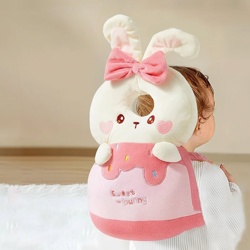 Baby Head Protector Backpack — Cartoon Anti-Fall Cushion for 0-3 Years