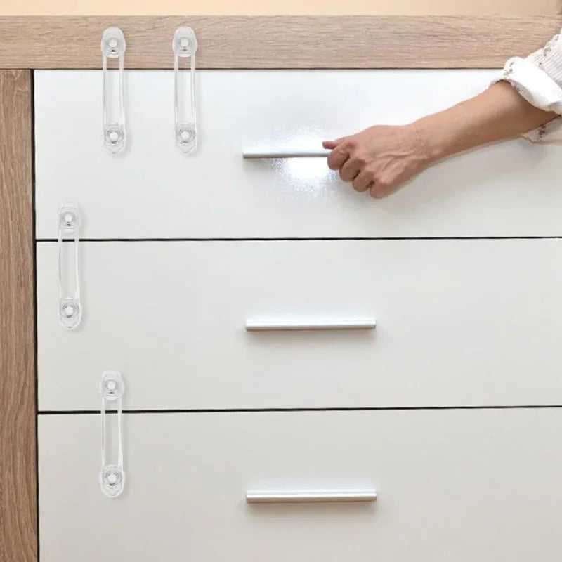 5pcs Multi-functional Baby Child Safety Lock - Drawer and Refrigerator Protection