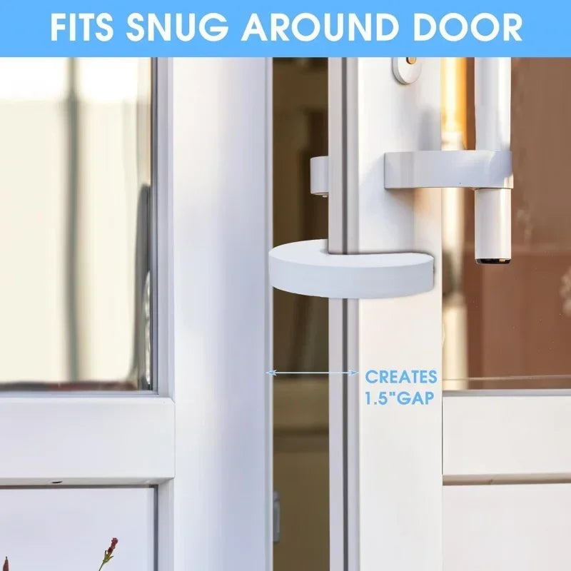 Butoirs de porte de sécurité pour bébé - Lot de 6 protections anti-pincement des doigts