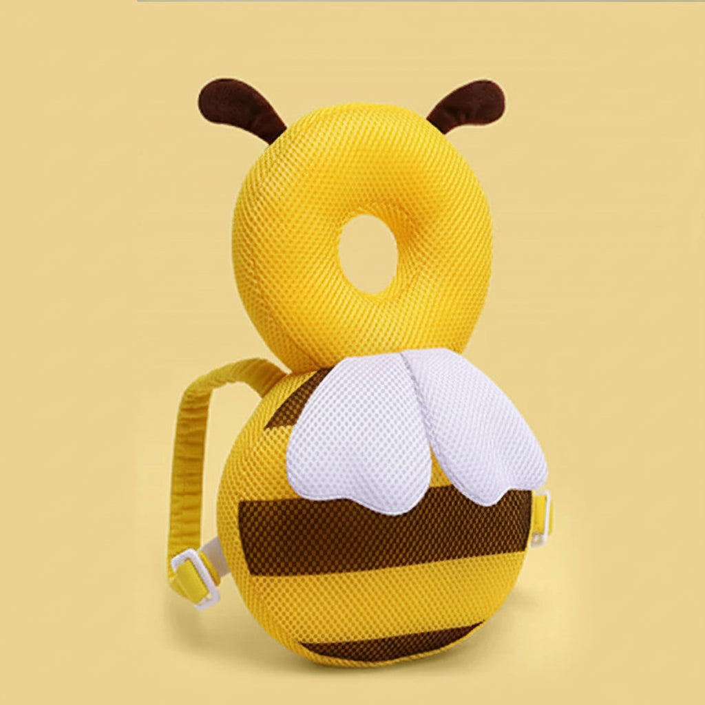 Baby Head Protector Backpack — Cartoon Anti-Fall Cushion for 0-3 Years