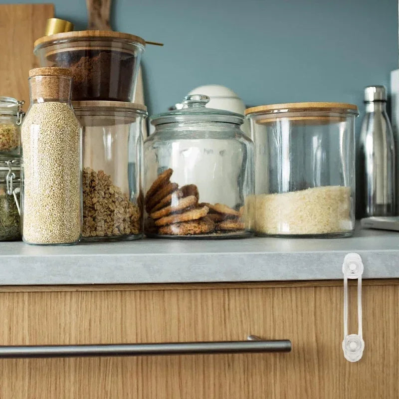 5pcs Multi-functional Baby Child Safety Lock - Drawer and Refrigerator Protection