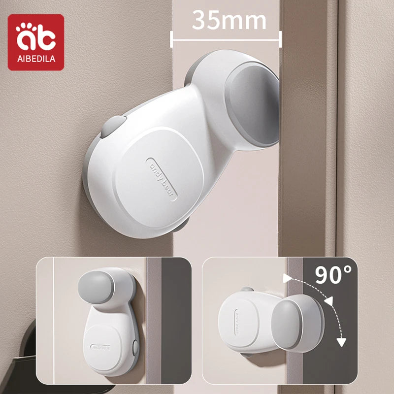 Butée de porte en forme d'arc - Protection anti-pincement pour la sécurité des bébés