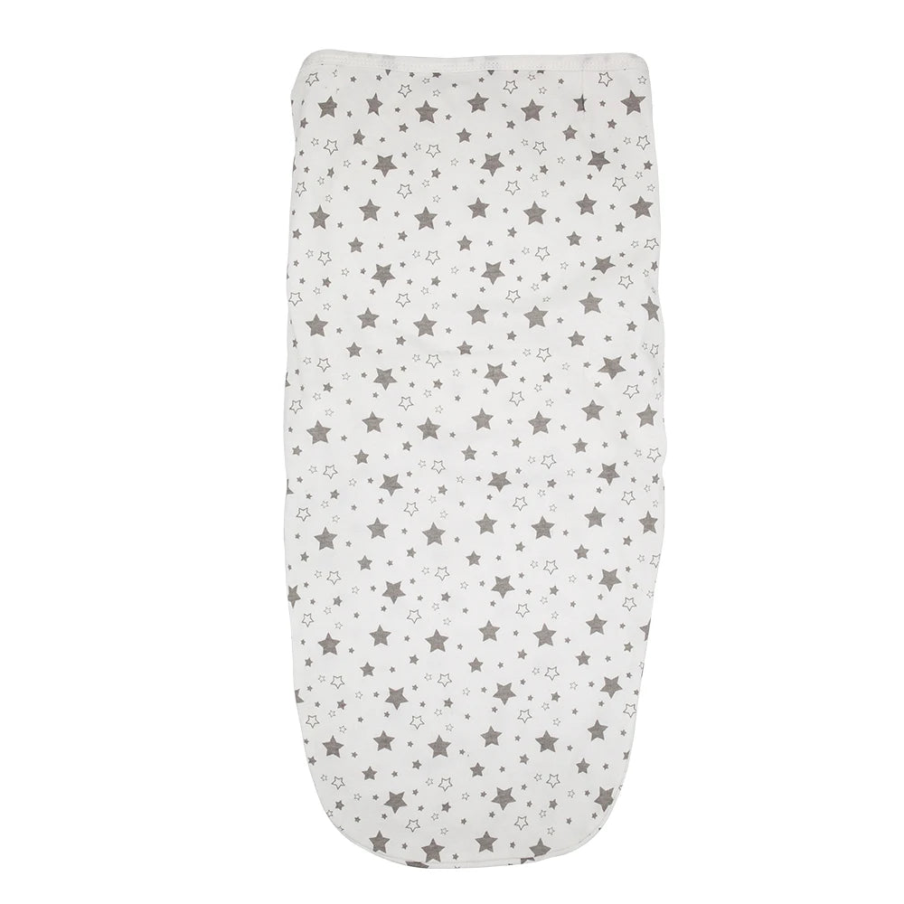 Baby Swaddle Sleeping Bag — 100% Cotton, Anti-Startle, Newborn 0-6M