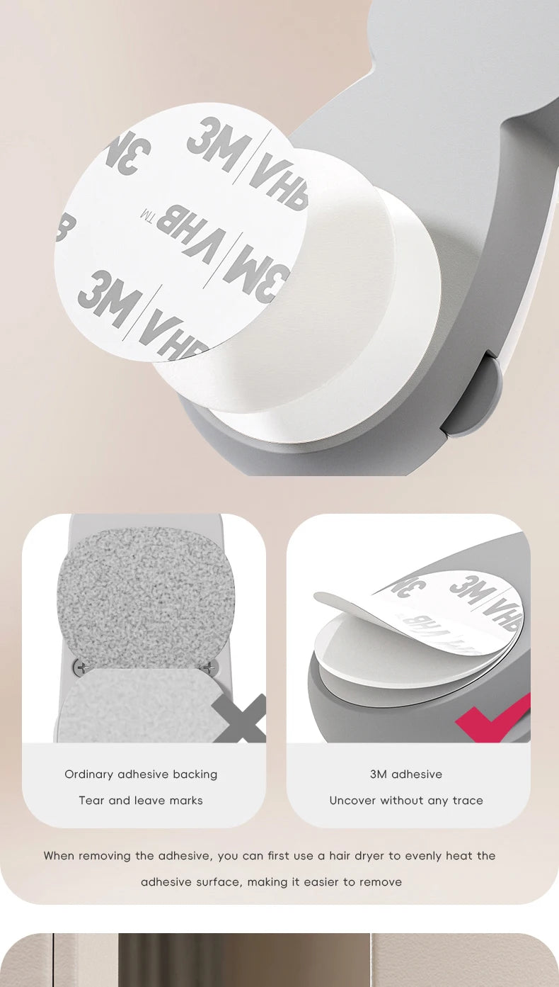 Butée de porte en forme d'arc - Protection anti-pincement pour la sécurité des bébés