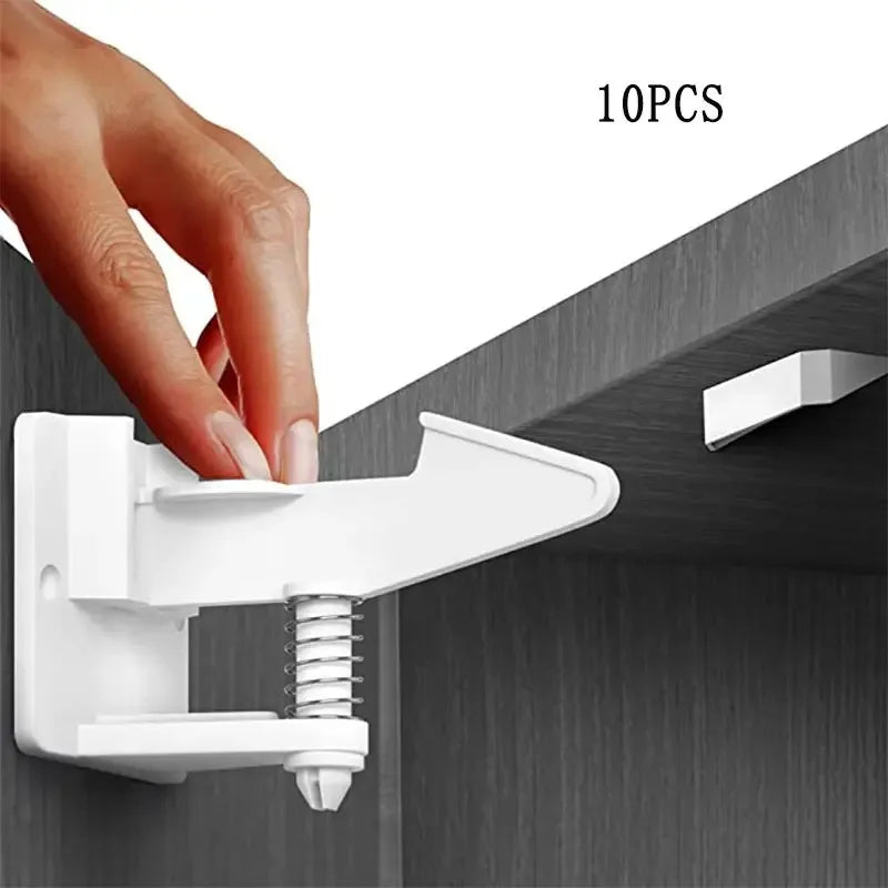 Invisible Baby Cabinet Locks