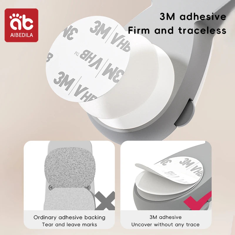 Butée de porte en forme d'arc - Protection anti-pincement pour la sécurité des bébés